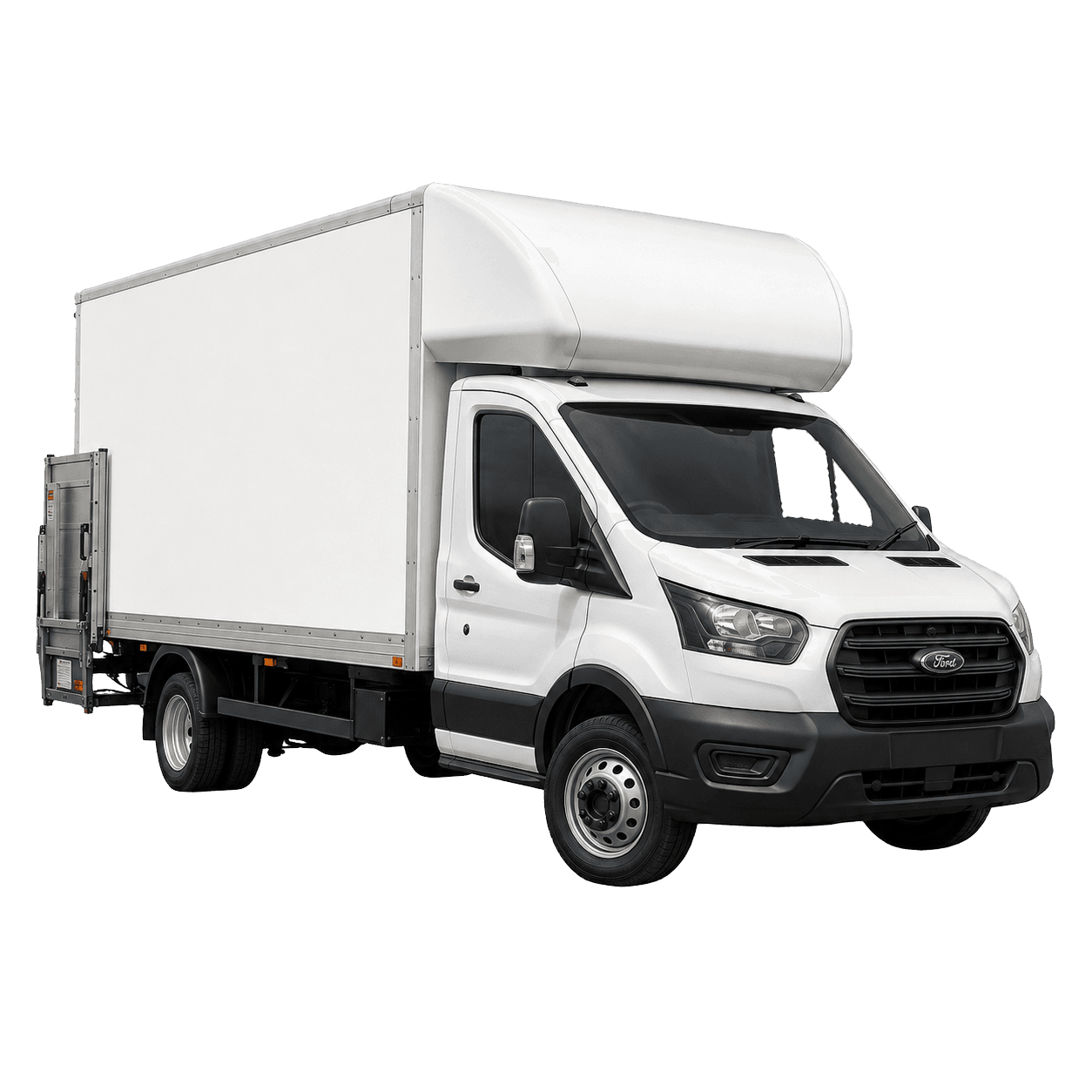 Luton box van with tail lift for moves in Epsom
